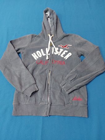 Hollister Grey Zip-up Hoodie