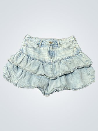 American Eagle Light Blue Denim Skirt