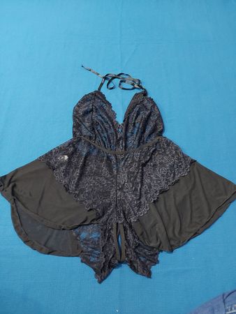 Black Lace Chemise