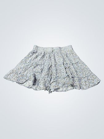 Floral Mini Skirt