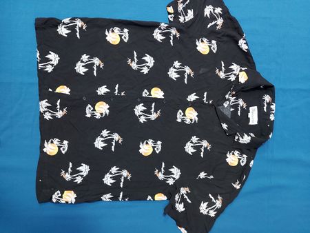 No Boundaries Black Hawaiian Shirt