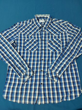 Levi Strauss & Co. Blue Plaid Shirt
