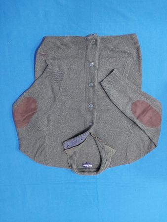 Gray Knitwear Vest