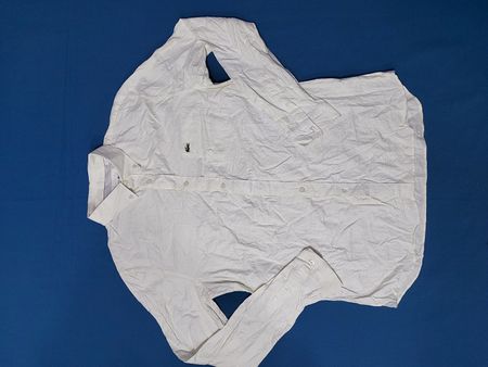 Lacoste White Button-Down Shirt