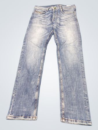 Diesel Men's Blue Wash Denim Jeans