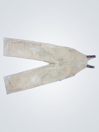 Carhartt Brown Work Dungarees