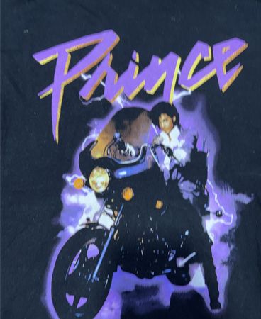Black T-Shirt with Graphic Design