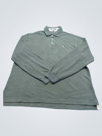 Burberry Long-Sleeve Polo Shirt