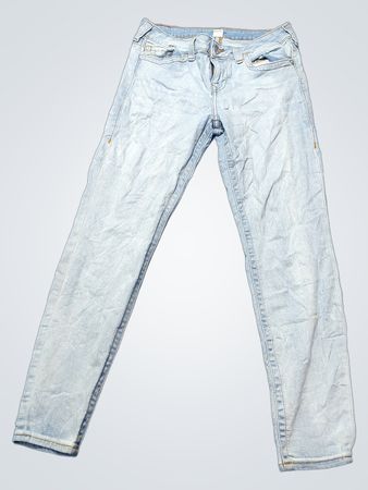 True Religion Light Wash Denim Jeans