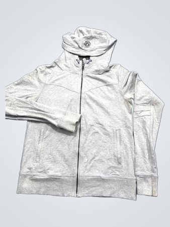 Lululemon Grey Full Zip Hoodie