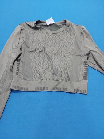 Puma Langarm-Crop-Top