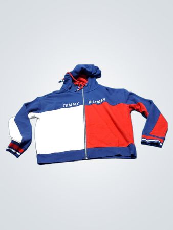 Tommy Hilfiger Colorblock Zip-Up Hoodie