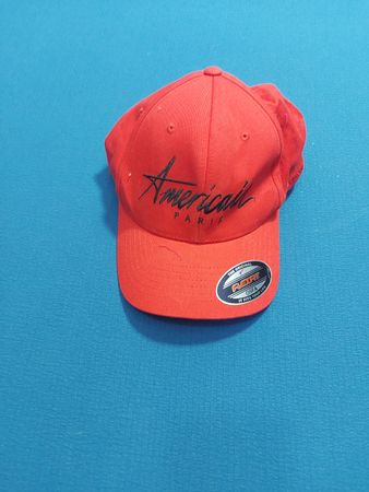 Americain Paris Rote Baseballmütze