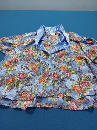Victoria's Secret Floral Print Pajama Top