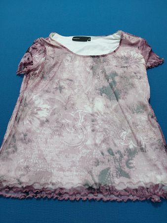 KappAhl Floral Mesh Top