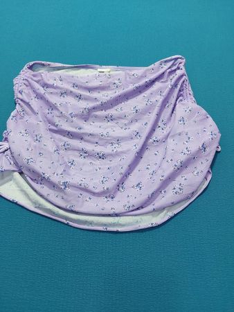 Raffiniert bedrucktes Mesh-Oberteil mit Blumenmuster