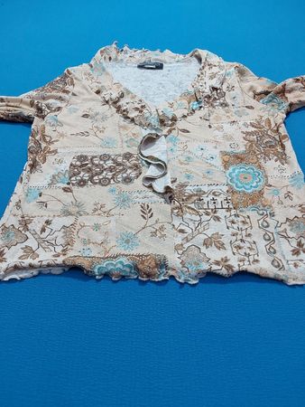New York City Design Co. Blumenmuster Bluse