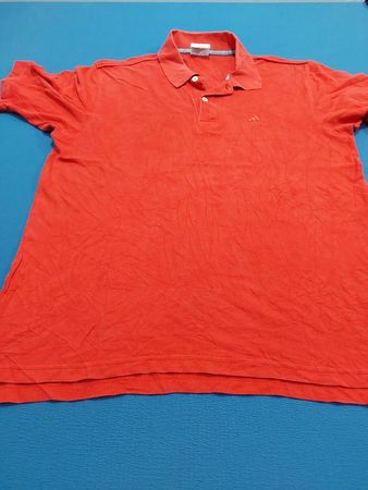 Adidas Herren rotes Poloshirt