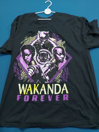 Black Panther Wakanda Forever Grafik T-Shirt