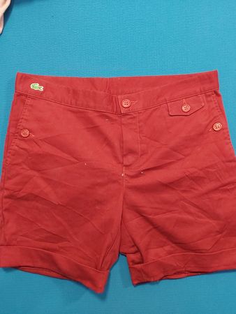 Lacoste Red Chino Shorts