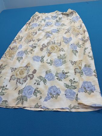 John Roberts Petite Floral Print Skirt