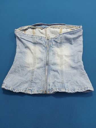 Denim Korsett Top