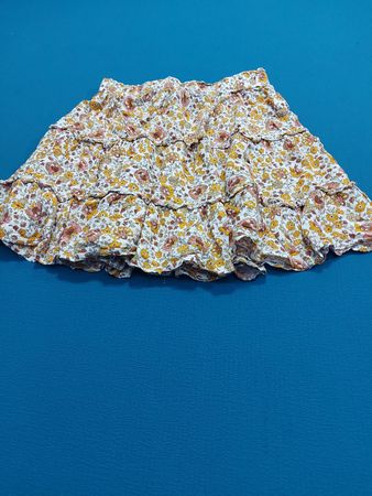 Cynthia Rowley Floral Tiered Minirock