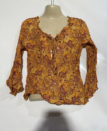 NICHTS ANDERES Paisley-Print-Bluse