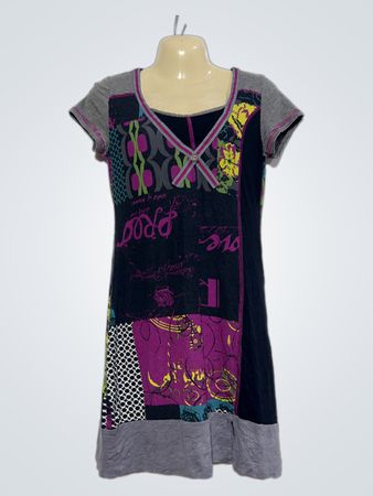 Kwoman Patchwork Kleid