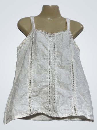 charlie's white eyelet cami