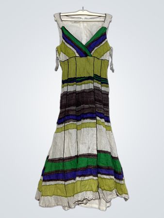 APANAGE femme gestreiftes Maxikleid