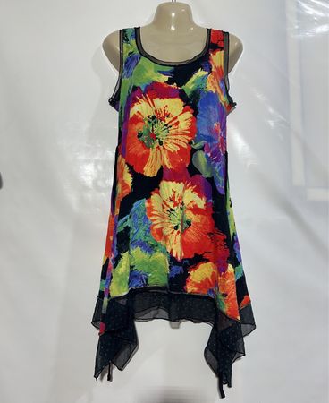 Quinze heures Paris Trente Floral Print Kleid