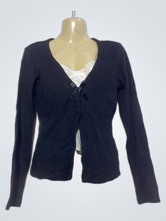 Mexx Schwarze Strickjacke