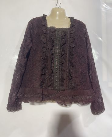 MODING Spitzenbluse