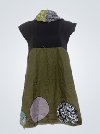 Zala Patchwork Kleid