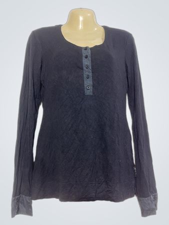 Armani Jeans Langärmliges Henley-Oberteil
