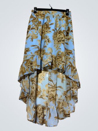 BISOU'S PROJECT Blumenmuster High-Low-Rock