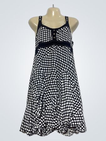 Patrice Breal Polka-Dot-Kleid