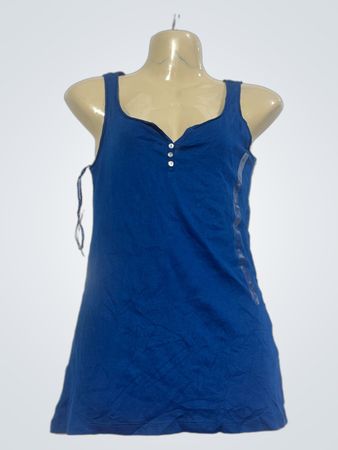 Mein BASIC von CAMATEU Blue Tank Top