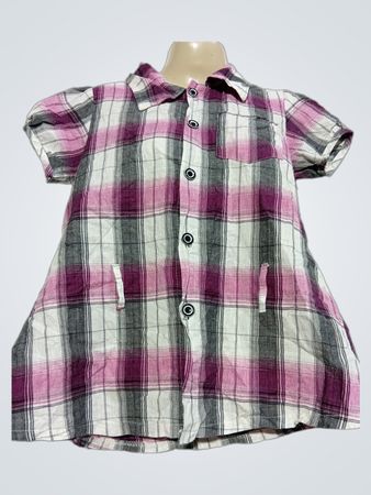 Han.A.Am New Fashion Plaid Dress