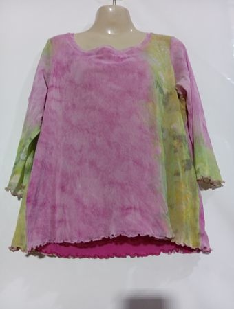 MERI JSCA Batik-Mesh-Top
