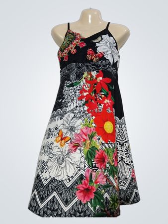 Eden & Orphée Blumenmuster-Maxikleid