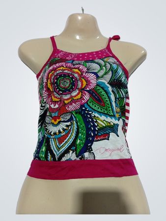 Desigual Tanktop mit grafischem Druck