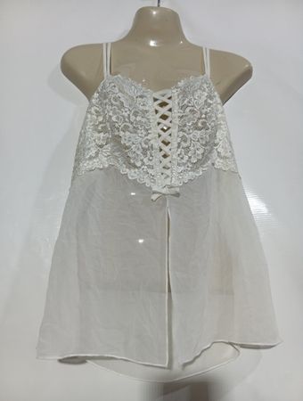 1.2.3 UN DEUX TROIS White Lace Babydoll