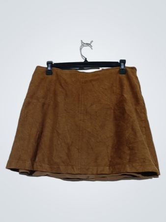 Esprit Brown Wildleder-Minirock