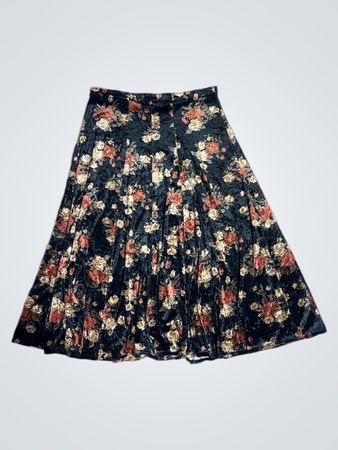 Selectif Floral Velvet Maxirock