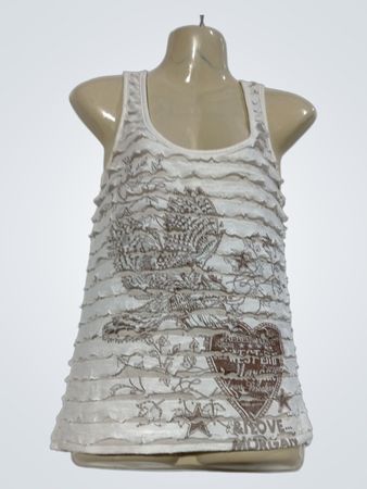 Morgan Women's Ruffled Tank Top