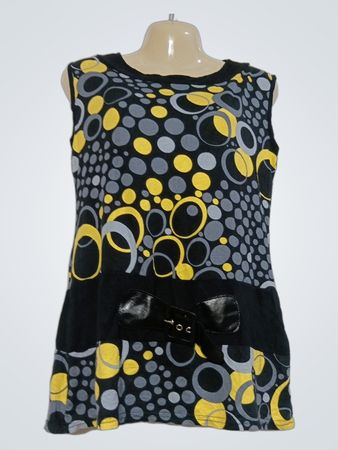 Cache Cache ärmelloses A-Linien-Kleid