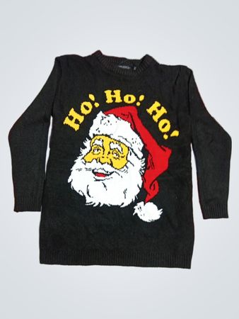 Elizabeth Alexandra London "Ho! Ho! Ho!" Weihnachtsmann-Weihnachtspullover