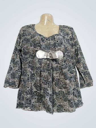 LA MODE EST A VOUS Damen Oberteil mit Print